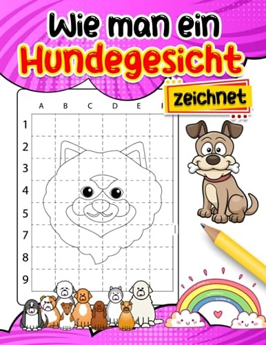 Hundegesicht zeichnen lernen