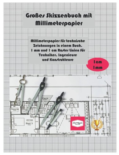 Skizzenbuch millimeterpapier - skizzenbuch,