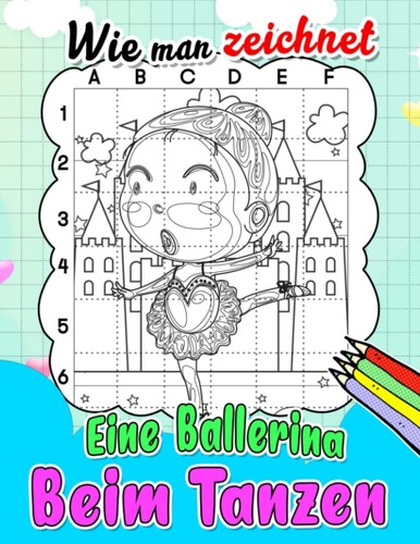 Ballerina zeichnen malbuch - ballerina,