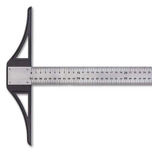 Stahlzeichenschiene 100 - , cm
